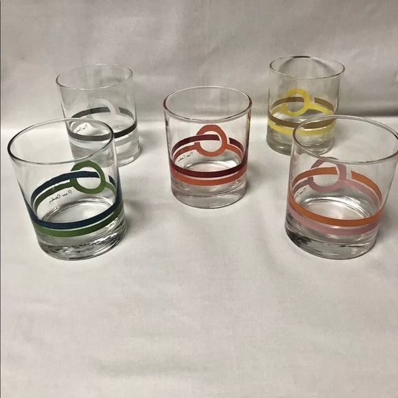 Pierre Cardin Vintage Signature Low Ball Glasses - Picture 8 of 8